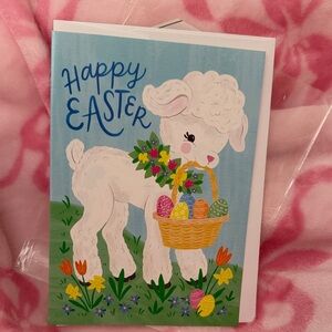 Happy Easter Lamb Card